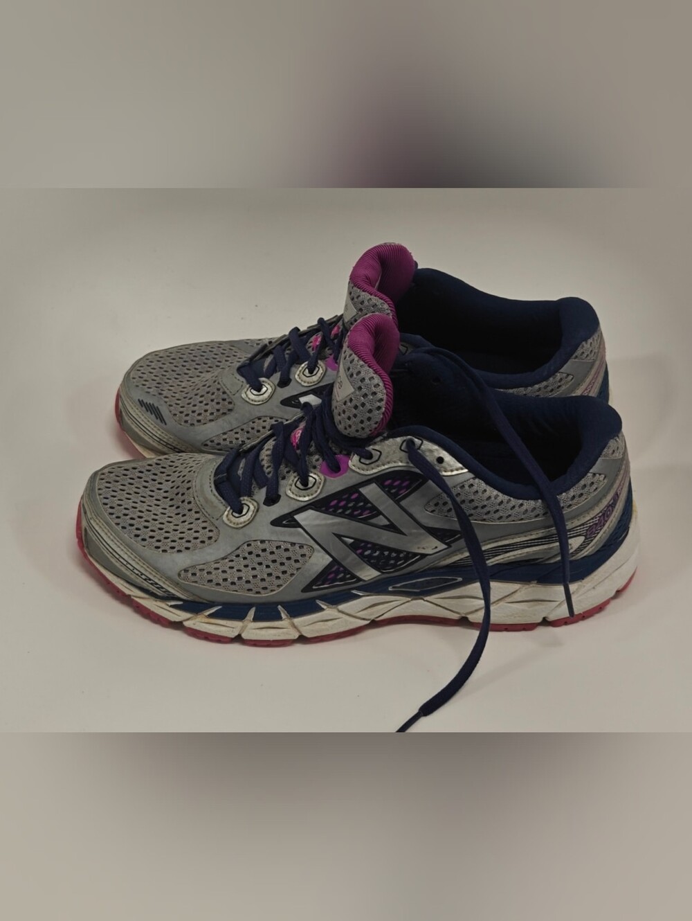New Balance 840 Running Shoes Grey Blue Purple Womens11 / Men 9.5 EU 43 UK9